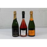 Geoffroy Rose De Saignee Champagne Brut - Premier Cru 750ml, Veuve Clicquot Brut Champagne, Gremille