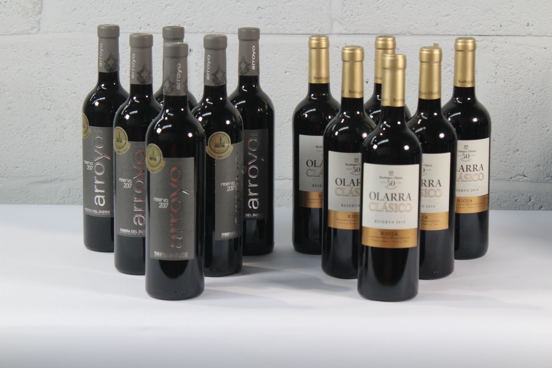 Six Olarra Classico Reserva 2018 Rioja Red Wine 6 x 750ml, Six Arroyo 2017 Reserva Ribera Del Dureo