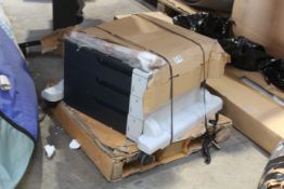 HP CP5525 3X500 Feeder with Stand (REF: 2530B002AA). Pre-owned. Item is Untested.