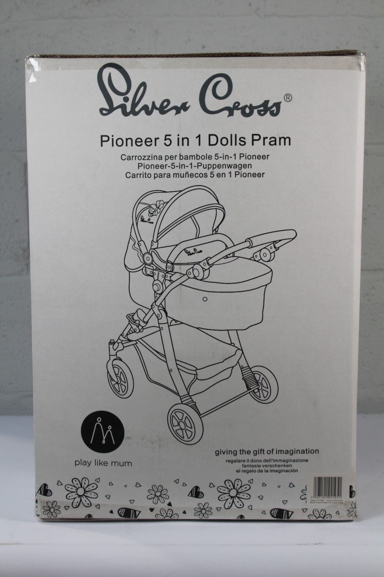Silver Cross Dolls Pram Red Polka Dot Baby Stroller Polka Dot Silver Cross  Dolls Pram Red Chatsworth