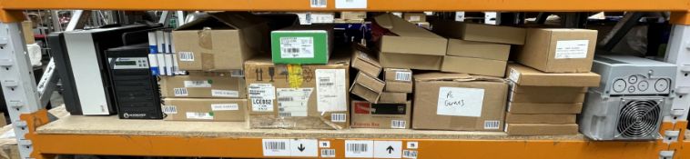 Assorted new and pre-owned IT and electrical items (All items sold as seen).