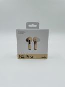 Twenty as new Sudio N2 Pro Wireless Earbuds in Sand (EAN: 817427025079) (Boxes sealed).