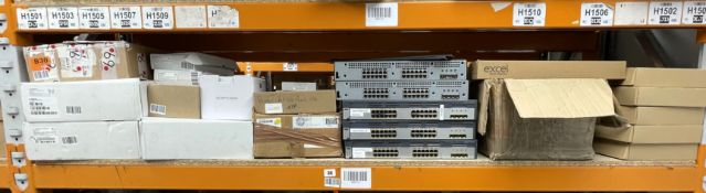 Assorted new and pre-owned IT and electrical items (All items sold as seen).