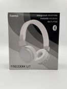Seventeen as new Hama Freedom Lit Bluetooth Foldable On-Ear Headphones (Boxes sealed).