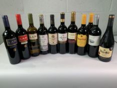 Eleven assorted Rioja Red/White Wines to include Finca Valpiedra Reserve 2016, Lan 2017 Reserve, Lan