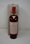 A bottle of The Macallan (The Harmany Collection Rich Cacao) Highland Single Malt Scotch Whiskey (75