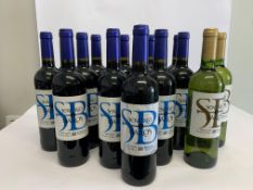 Fourteen Senorio Baros Rioja 2021 Red Wine 9 x 750ml and Two Senorio Baros Rioja 2021 White Wine 2 x