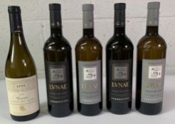 Two LVNAE Etichetta Nera Colli Di Luni Vermentino 2022 Italian White Wine 2 x 750ml, two LVNAE Etich