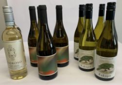 Six Kakapo White Wine of New Zealand 2023 6 x 750ml, five ODE 2022 White Wine 5 x 750 and two Floros