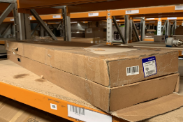 Two Volvo Aluminium Roof Mounted Bike Racks (REF: 31664408). Pre-owned. May be incomplete.