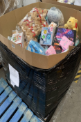 A Pallet of Assorted New Soft Toys, Games, Toys and Related Items (No Tags On Soft Toys).