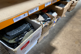 Ten boxes of pre-owned bags/holdalls.