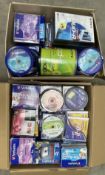 A quantity of as new CD/DVD-RW Disks.