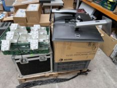 A pallet of assorted POS, IT and related items (All items sold as seen).