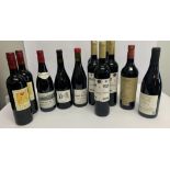 Twelve assorted Red Wines to include 5 x Ribera Del Duero Dominio De La Abadesa Reserva 2019, Tenent