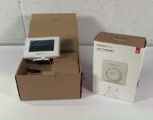 Honeywell Home Wireless Room Thermostat And A Honeywell MT1 Thermostat, Boxed, New.