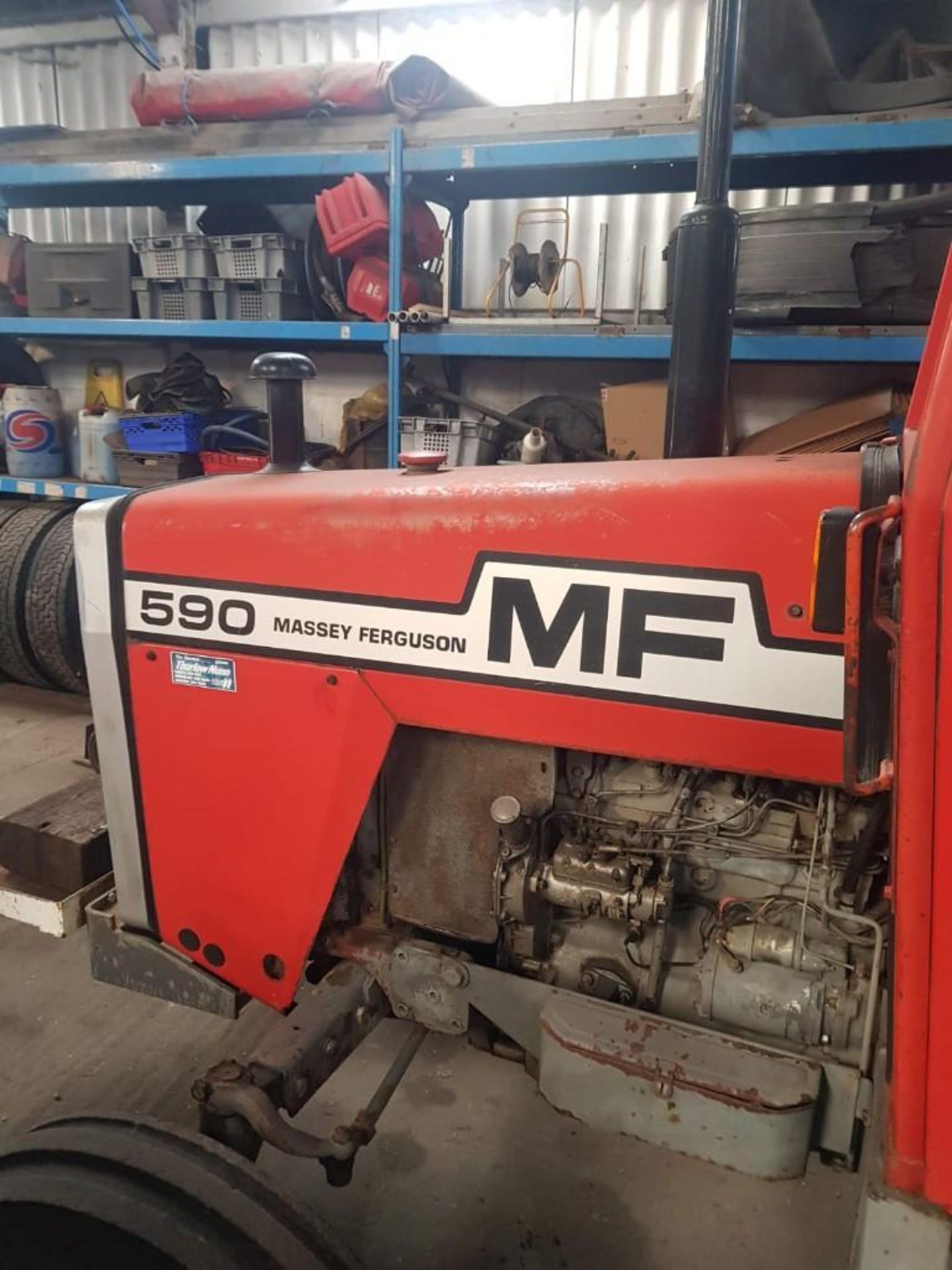 1982 Massey Ferguson 590 2WD Tractor - (Cambridgeshire) - Image 10 of 21