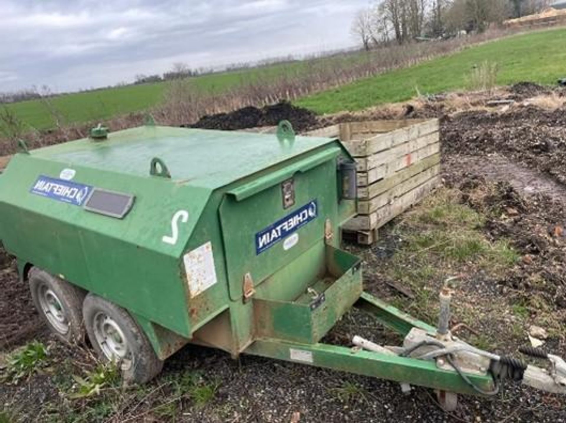 2013 Chieftain 1000L Bunded Diesel Bowser - (Cambridgeshire)