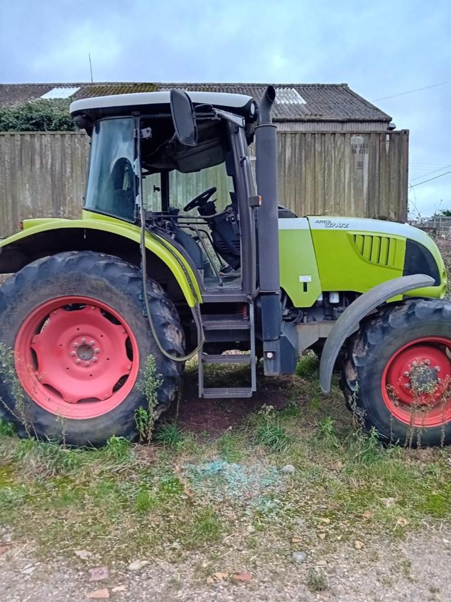 Claas Ares 617 ATZ (Fire Damaged) - (Norfolk) - Image 2 of 8