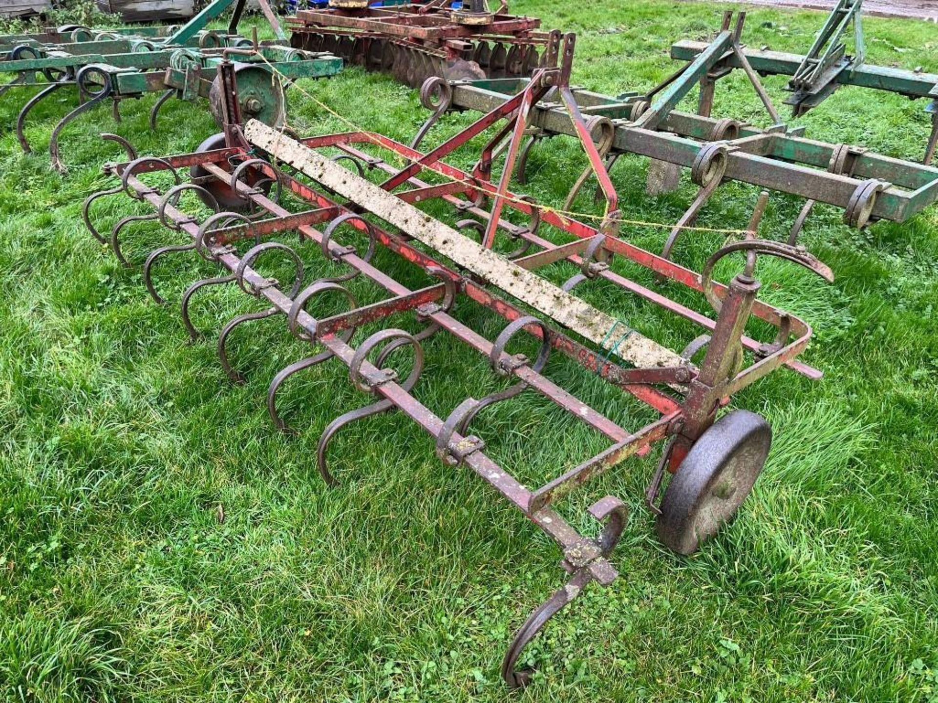 Misc 3m Spring Tine Cultivator - (Cambridgeshire) - Image 3 of 4