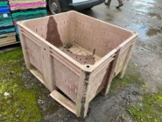 34No. Plastic Vegetable Bins - (Cambridgeshire)