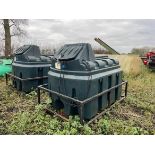 2No. Bunded Fuel Tank with Stillage - (Cambridgeshire)