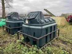 2No. Bunded Fuel Tank with Stillage - (Cambridgeshire)