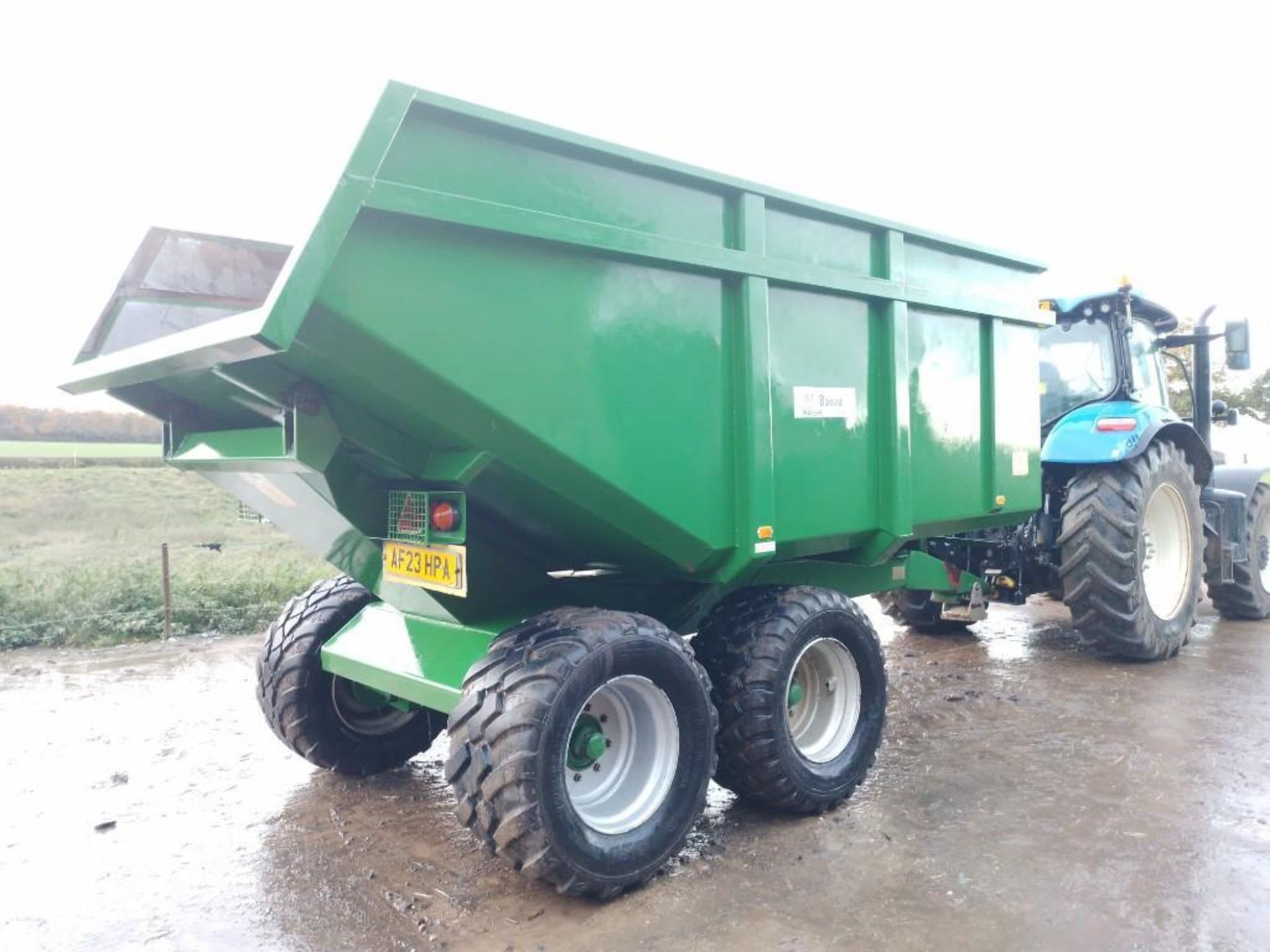 Bunning 12T Dump Trailer - (Norfolk) - Image 2 of 10