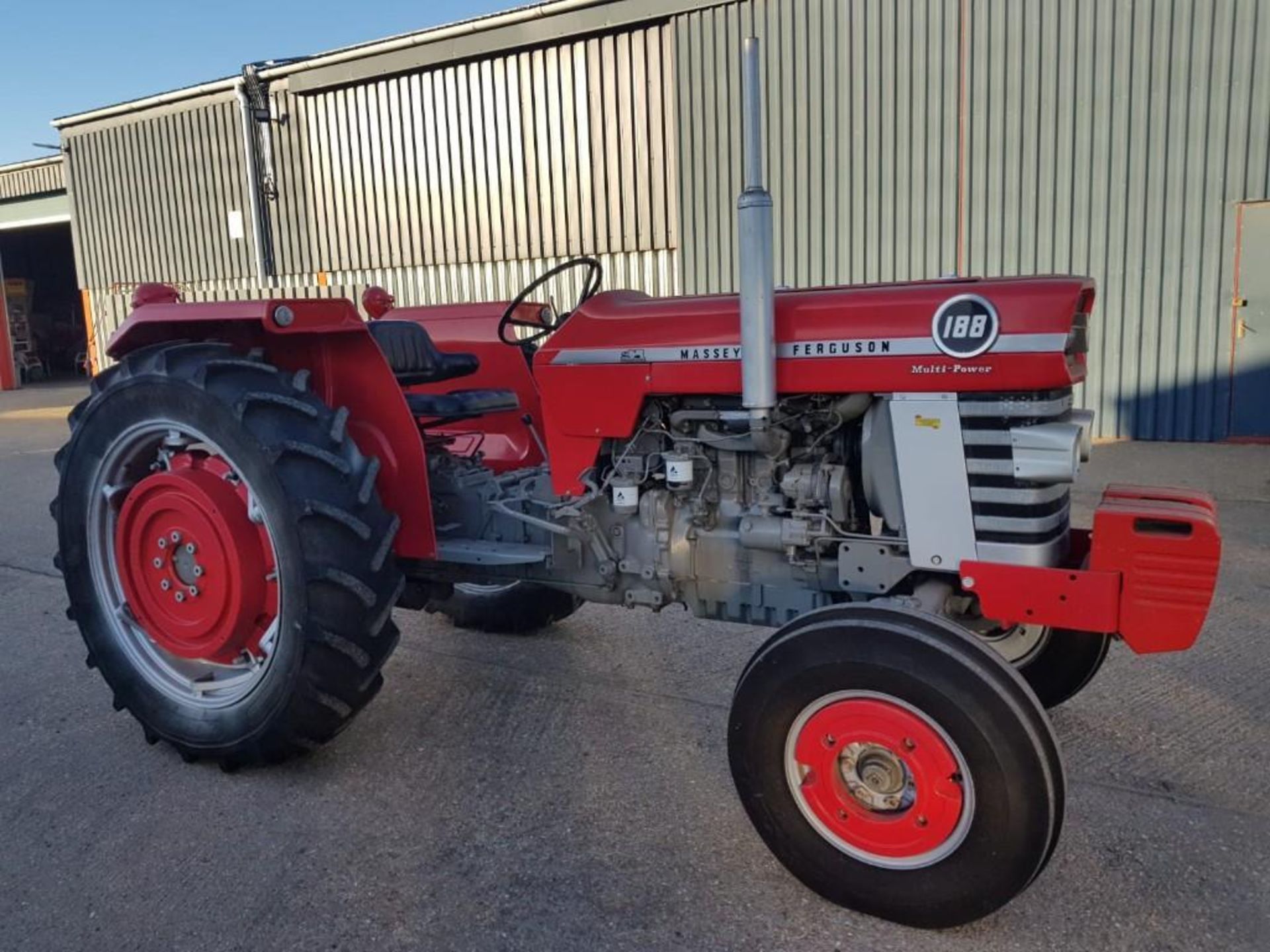 1974 Massey Ferguson 188 MultiPower 2WD Tractor - (Cambridgeshire) - Image 2 of 5