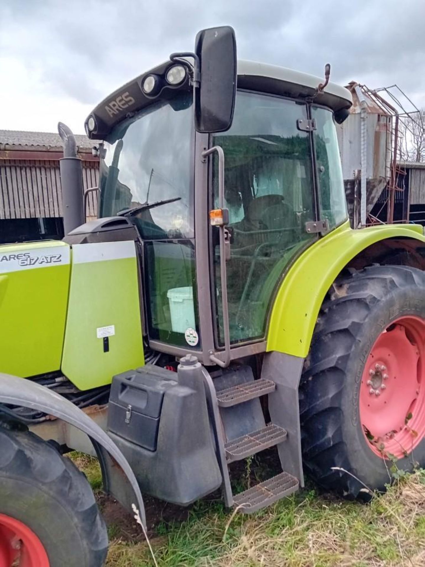 Claas Ares 617 ATZ (Fire Damaged) - (Norfolk) - Image 3 of 8