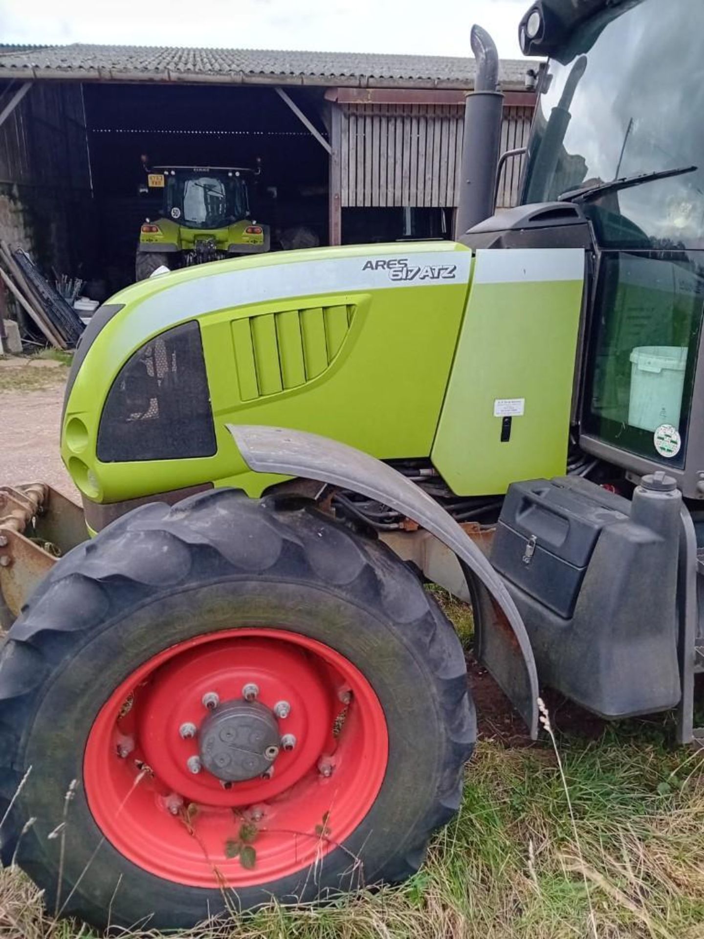 Claas Ares 617 ATZ (Fire Damaged) - (Norfolk) - Image 4 of 8