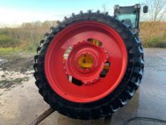 2No. Row Crop Wheels and Tyres - 320/90 R54 - (Norfolk)