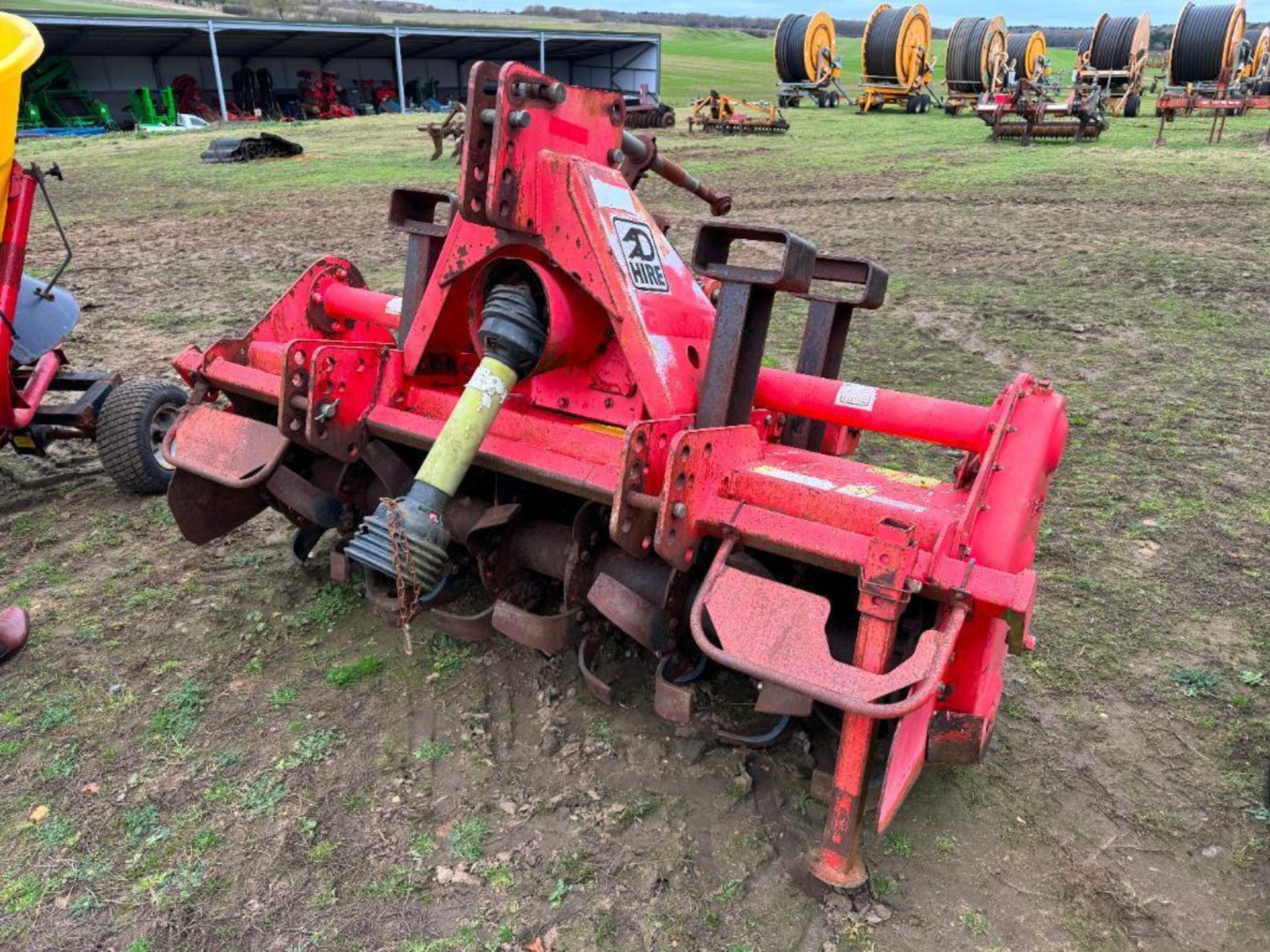 Grimme bed tiller 1.9m, linkage mounted - Image 3 of 4