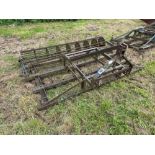 Dutch Harrow 8ft frame with rear crumbler, linkage mounted