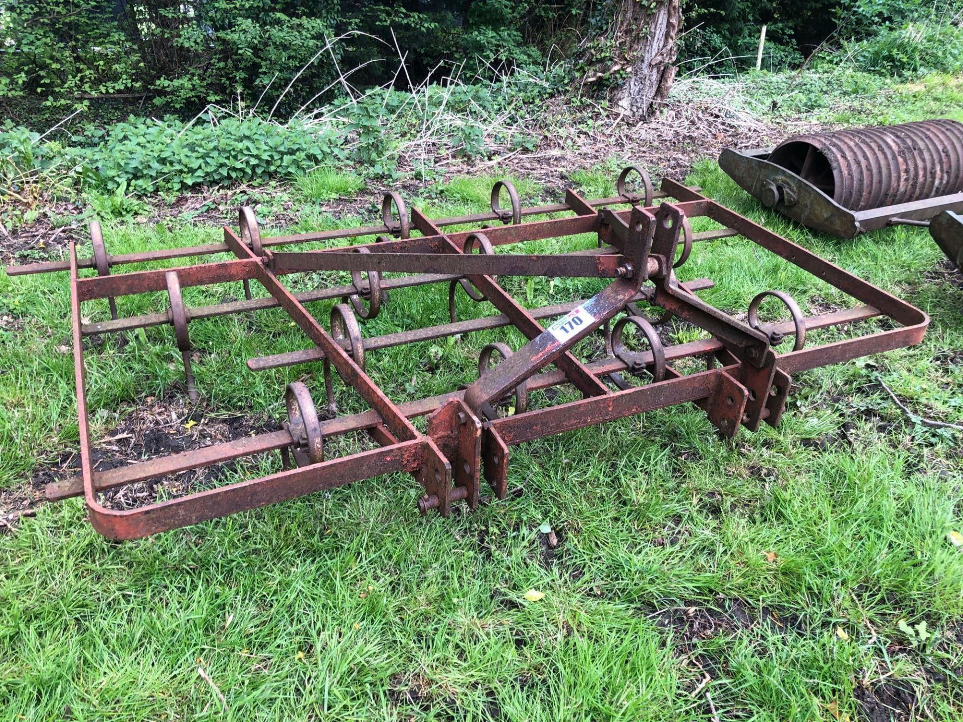 Kongskilde 8ft springtine cultivator, linkage mounted