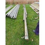 8No 3" irrigation pipes