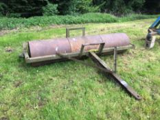 Flat roll 9ft hollow, trailed