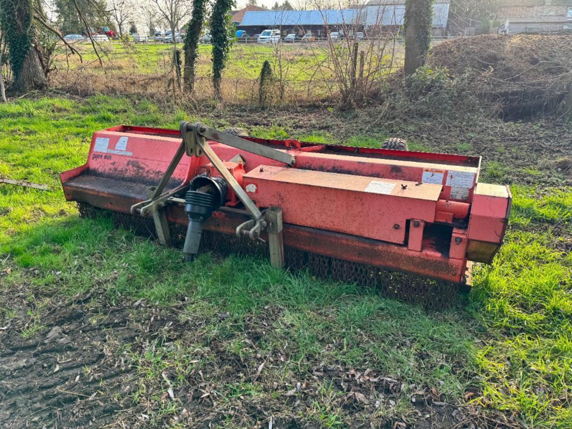 1993 Muratori MT7P 320 3.2m flail mower with spares blades. Serial No: 48503 - Image 8 of 10