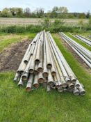 30No irrigation pipes, damaged