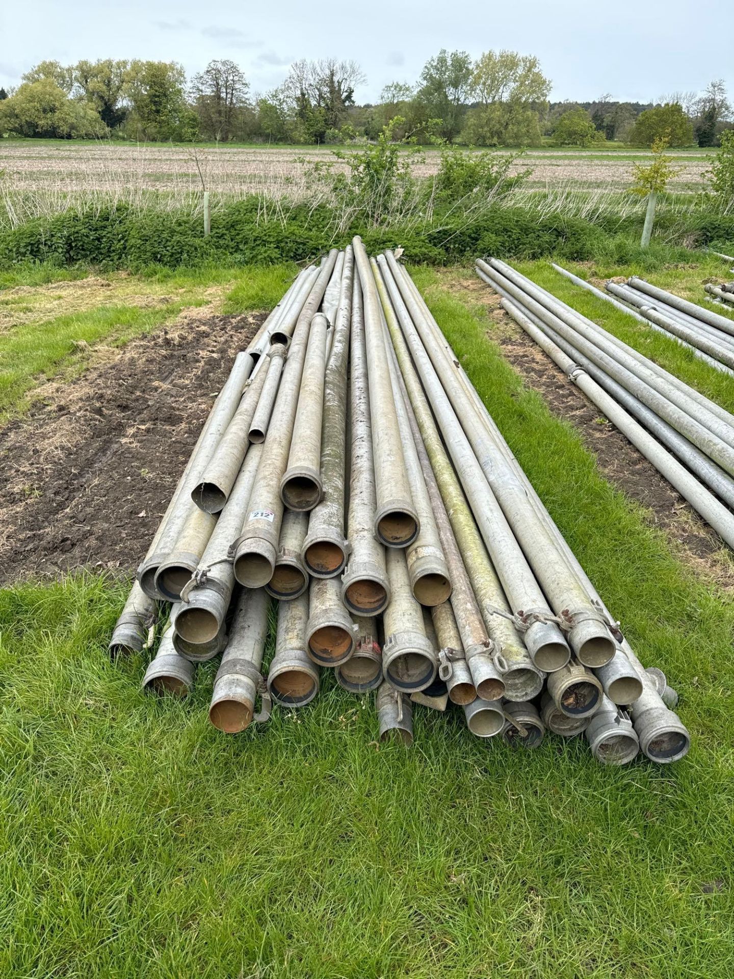 30No irrigation pipes, damaged