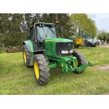 2005 John Deere 6920 4wd powerquad tractor with front linkage, 3 manual spools on 380/85R28 front an