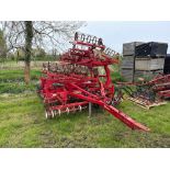 Kongskilde Germinator SP6000 6m hydraulic holding trailed cultivator