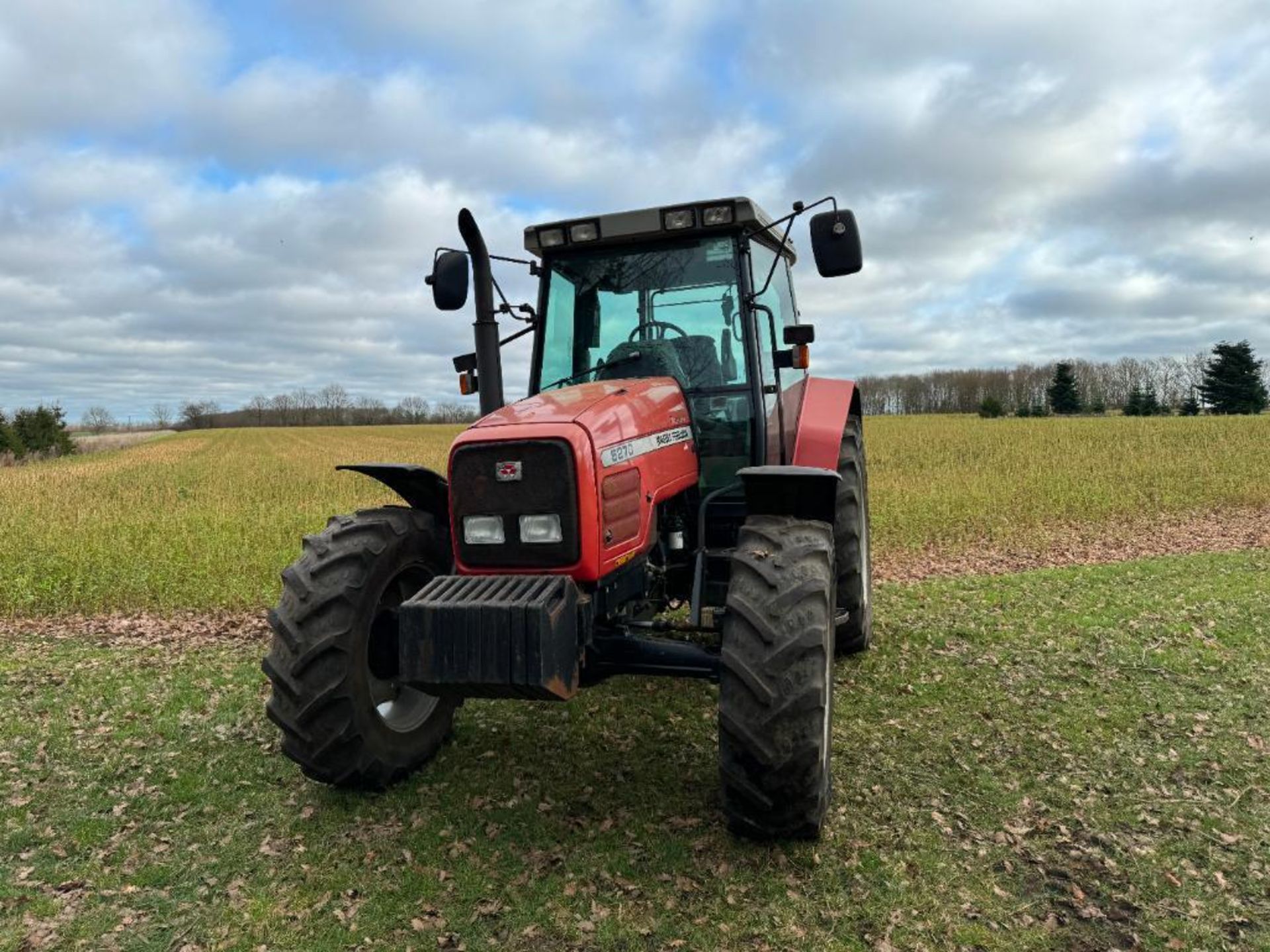 2002 Massey Ferguson 6270 Power Control 4wd tractor with 3 manual spools, 10No front wafer weights o - Image 4 of 26