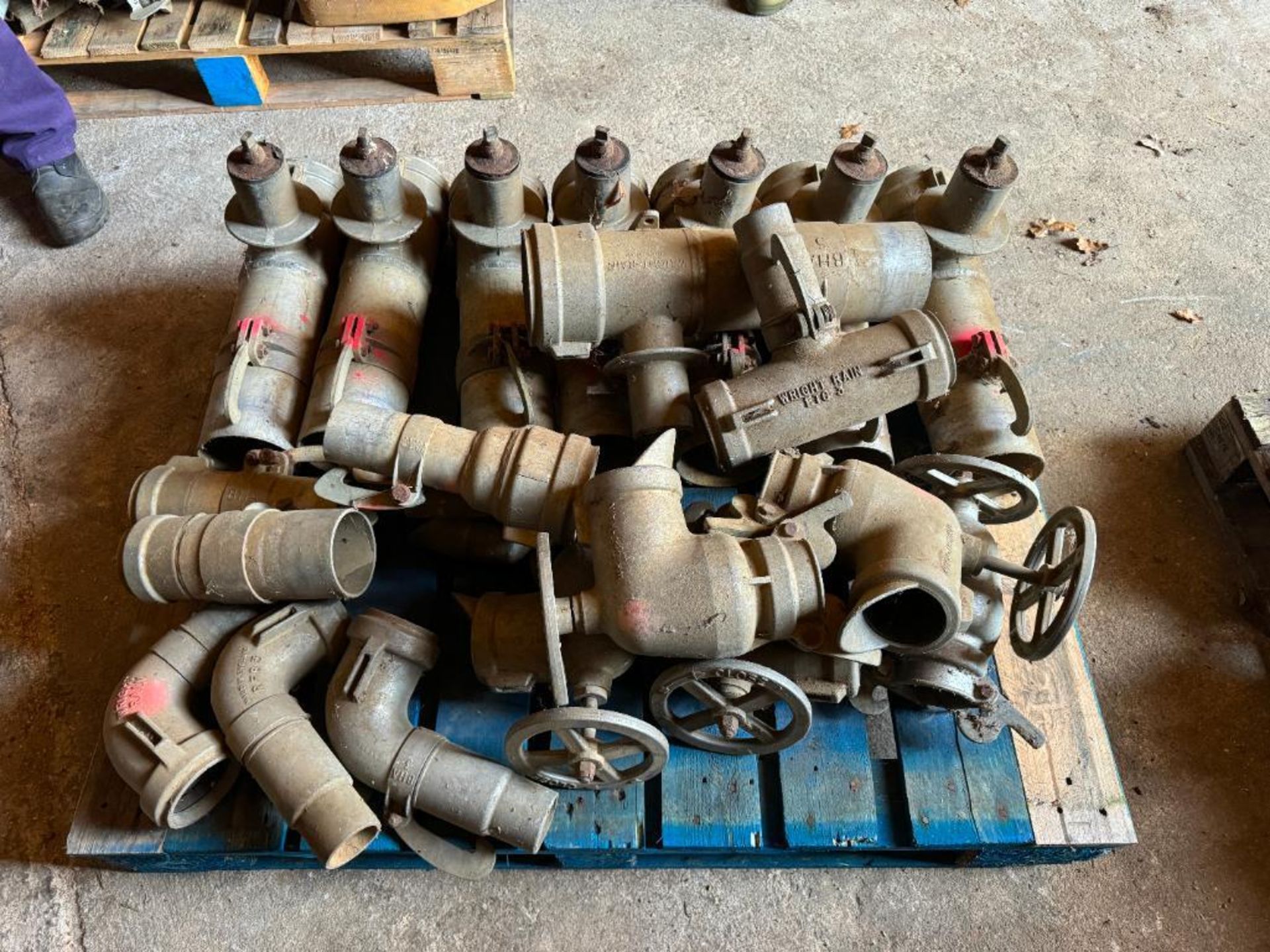 Quantity 3" irrigation fittings