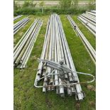 27No 3" irrigation pipes 9m with single sprinkler