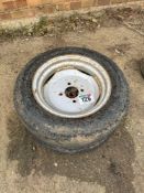 Pair SOWA 5.60-15 wheels and tyres to suit irrigation trolley