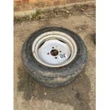 Pair SOWA 5.60-15 wheels and tyres to suit irrigation trolley