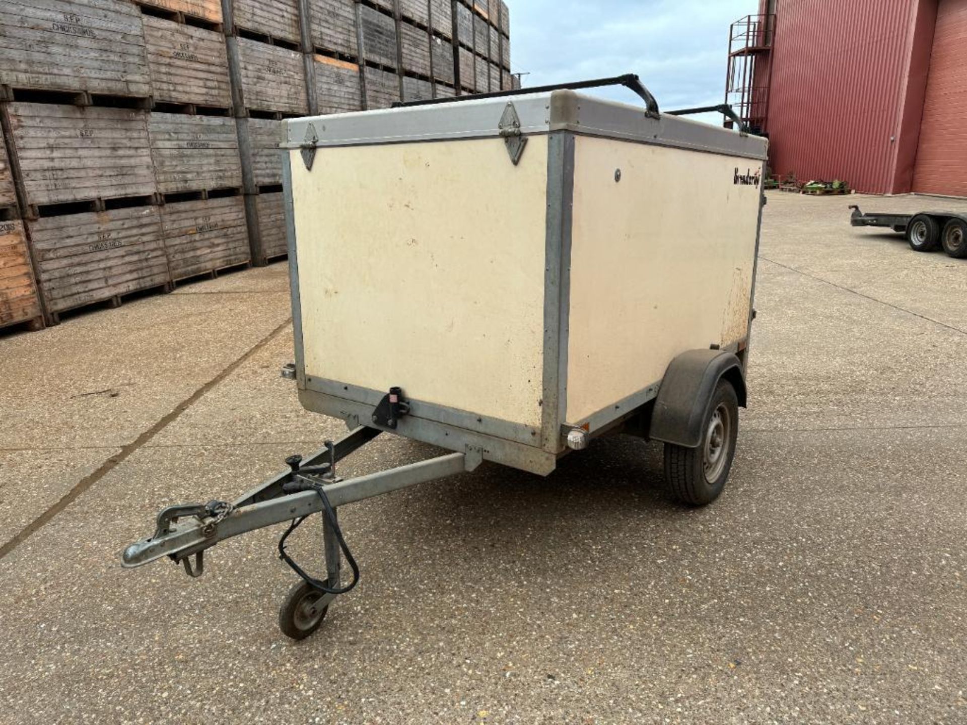 Brenderup single axle spray trailer on 155R13C wheels and tyres. Serial No: D36CCGBZ3 - Image 5 of 8