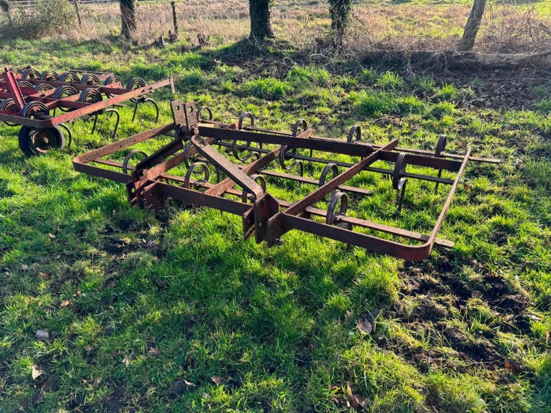 Kongskilde 8ft springtine cultivator, linkage mounted - Image 3 of 4