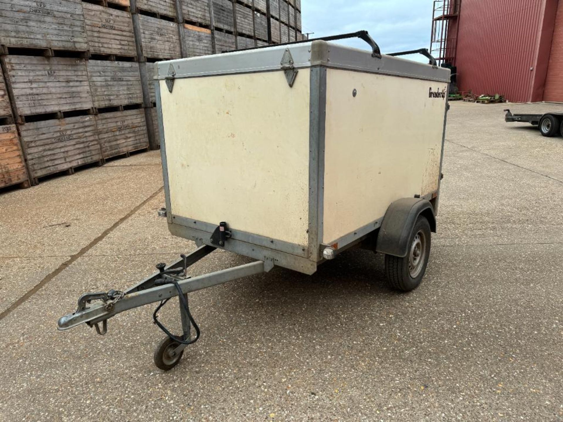 Brenderup single axle spray trailer on 155R13C wheels and tyres. Serial No: D36CCGBZ3 - Image 6 of 8